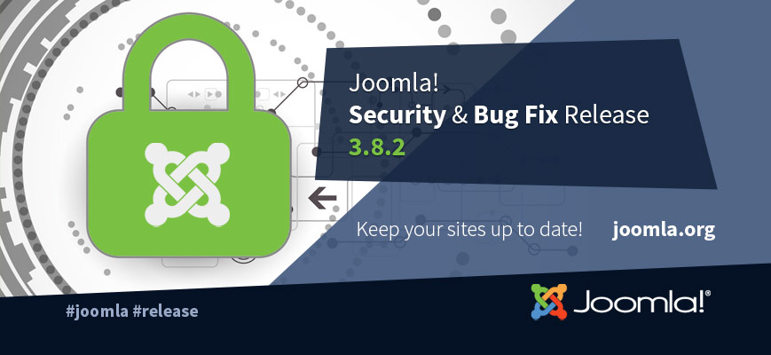 Joomla 3.8.2 Update